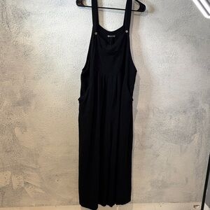 Elegant Black Asymmetrical Dress
